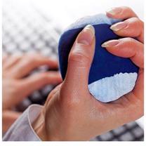 Termofors Fashy Anti-Stress Ball 6309, zila krās.