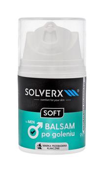 Pēcskūšanās balzams Solverx Men Sensitive Skin Soft, 50 ml