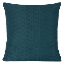 Dekoratyvinės pagalvėlės užvalkalas Boni, tamsi turkio, 40 cm x 40 cm