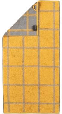Vannas dvielis Cawo Two Tone 604 57, dzeltena krās., 150 cm x 80 cm
