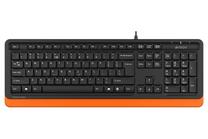 Vadu datora tastatūra A4Tech Fstyler Fstyler, EN, oranža krās.