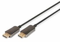 Tīkla kabelis Digitus AK-340107-300-S AK-340107-300-S Displayport, Displayport, 30 m, melna krās.