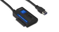 Adapteris Digitus DA-70326 USB 3.0 male, SATA, 1.2 m, juoda sp.