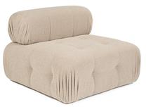 Modulinė sofa Atelier Del Sofa Doblo O1, smėlio sp., 105 x 100 cm x 80 cm