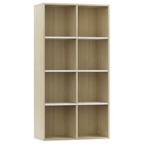 Sekcija VLX Chipboard 800158, ąžuolo sp./balta sp., 30 cm x 66 cm x 130 cm
