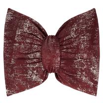 Dekoratyvinės pagalvėlės užvalkalas Kokarda 1, bordo, 55 cm x 45 cm