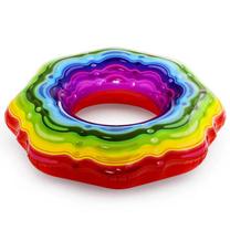 Надувной плавательный Bestway Rainbow, многоцветный, 115 см