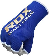 Внутренние боксерские перчатки RDX HYP-IB HYP-IU, синий цв., M