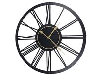 Laikrodis Canberra, juoda, 50 cm x 50 cm, 50 cm