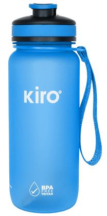 Ūdens pudele Kiro KI3030, zila krās., tritāns, 0.65 l