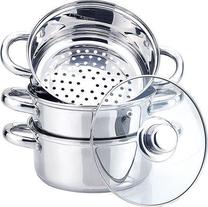 Prekė su pažeista pakuote. Puodas Maestro MR-2900-20, 20 cm, 3 l, sidabro sp.