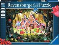 Dėlionė Ravensburger Hansel And Gretel Beware 472883, 50 cm x 70 cm, 1000 vnt., įvairių spalvų