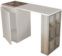 Rakstāmgalds Kalune Design Deyzi 788DEC3803, 116 cm x 45 cm, 75 cm, balts krās./koka krās.