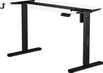 Galda rāmis SENSE7 Nojo, 90 cm x 46 cm, 72 - 118 cm, melna krās.