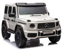 Vaikiškas elektromobilis Lean Toys Mercedes G63 XXL, balta sp.