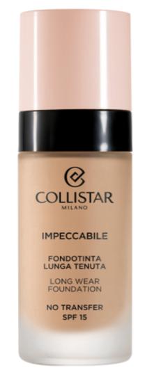 Grima bāze Collistar Impeccable Long-Lasting, SPF 15, 3n, 30.0 ml