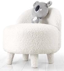 Pufas Hanah Home Moouv 3341, balta sp., 46 cm x 46 cm x 51 cm