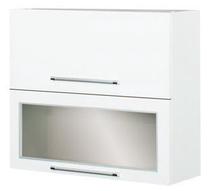 Viršutinė virtuvinė spintelė Bodzio Loara, balta sp., 80 cm x 31 cm x 72 cm