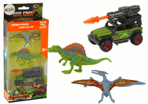 Figūrėlių rinkinys Lean Toys Dino Park 15947, 3 vnt., įvairių spalvų