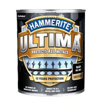 Emaliniai dažai, metalo konkstrukcijoms, apsaugant nuo korozijos Hammerite Ultima Matt, matinis, 0.7 l, juoda sp.