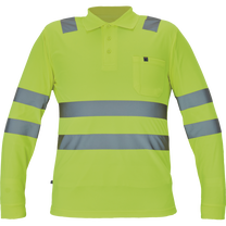 Darba krekls vīriešu Cerva Lugo HV, dzeltena krās., XXXXL izmērs