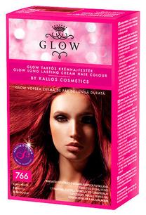 Kраска для волос Kallos Glow, 766 ruby red цв., 766 Ruby Red, 40 мл