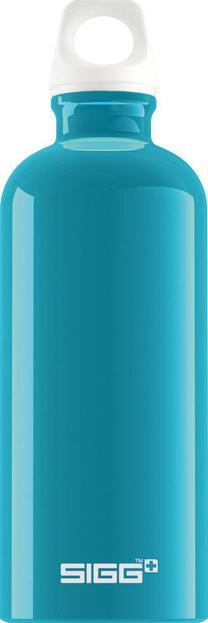 Ūdens pudele Sigg Fabulous Aqua, zila krās., 0.6 l