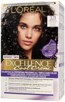 Matu krāsa L’Oréal Paris Excellence Cool Creme, ultra ash dark brown krās., 3.11, 60 ml