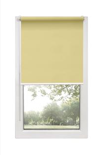Ritininė užuolaida Decor D-18, šviesiai kreminė sp., 53 cm x 150 cm