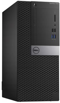 Stacionarus kompiuteris Dell OptiPlex 7040 MT, atnaujintas Intel® Core™ i7-6700, 2512 GB, DDR4 8 GB, SSD+HDD 512 GB 2 TB, Nvidia GeForce GT 710 2 GB, Windows 10 Pro RM30687