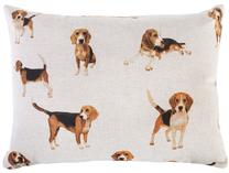 Dekoratyvinė pagalvėlė Home4you Holly, šviesiai ruda, 32 cm x 45 cm