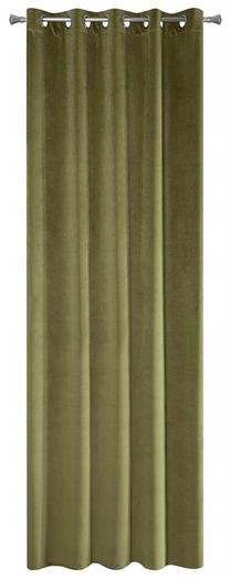 Naktinė užuolaida Ria, alyvuogių žalia sp., 140 cm x 250 cm