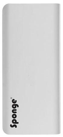 Lādētājs-akumulators (Power bank) Sponge Energy, 10400 mAh, balta krās.