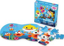 Dėlionė Spin Master Pinkfong Baby Shark, 60.9 cm x 33 cm, 25 vnt., įvairių spalvų