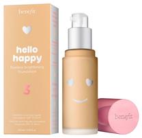 Skystas makiažo pagrindas Benefit Hello Happy, 03 light neutral warm, 30 ml