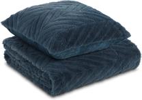 Pledi Dormeo Warm Hug Lux Set, zila krās., 200 cm x 200 cm