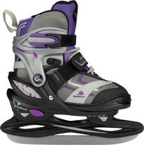 Dailiojo čiuožimo pačiūžos Nijdam Purple Disco, sidabro sp./juoda sp./violetinė sp., 38 - 41