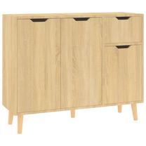 Komoda VLX Chipboard Sonoma, ąžuolo sp., 72 cm x 90 cm x 30 cm