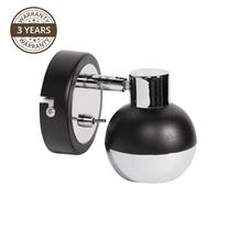 Šviestuvas nukreipiamasis Domoletti Emilia Black, GU10, 1 x 50 W