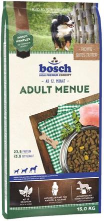 Sausas šunų maistas Bosch PetFood Adult Menue, 15 kg