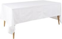 Staltiesė Home4you, balta, 220 x 136 cm