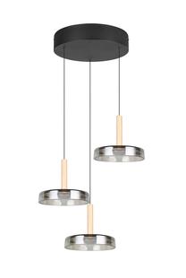 Valgusti lagi Trio Celeste, LED, 3000 °K, 3 x 7.5 W, hall v. / must v.