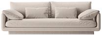Sofa Micadoni Torino Structured, šviesiai smėlinė, 220 x 103 cm x 83 cm