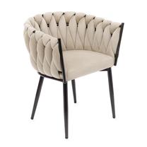 Valgomojo kėdė Homla Prinssi Basic 836881, matinė, smėlio sp., 54 cm x 64 cm x 73 cm