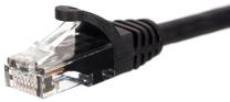 Laidas Netrack CAT 5e UTP Patch BZPAT7UK RJ-45 8P8C, RJ-45 8P8C, 7.5 m, juoda sp.