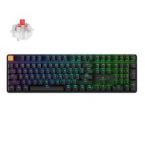 Belaidė žaidimų klaviatūra Keychron J5 Wireless KJ5-H1 Keychron Super Red, Anglų (US), juoda sp.