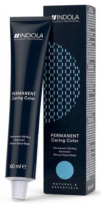 Matu krāsa Indola Permanent Caring Color Intense Coverage, medium blonde pearl natural krās., 7.20, 60 ml