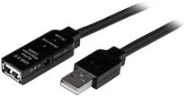 Провод StarTech USB 2.0 USB2AAEXT5M USB 2.0 female, USB 2.0, 5 м, черный цв.