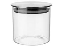 Lielapjoma produktu konteiners Florina Tube THK-094564, 0.5 l, caurspīdīga krās./sudraba krās.