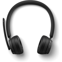 Bezvadu austiņas Microsoft Modern Wireless Headset, melna krās.